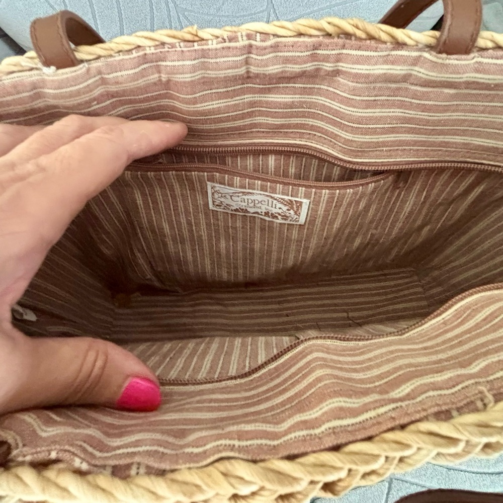 Vintage Y2K Scotty Dog Straw Wicker Bag - Picture 4 of 10
